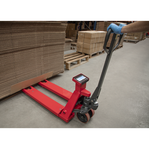 Sealey PT1150SC Pallet Truck with Scales 1150 x 555mm 2000kg Capacity - additional view 7