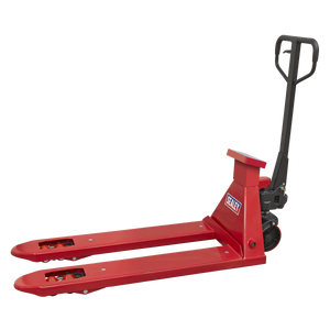 Sealey PT1150SC Pallet Truck with Scales 1150 x 555mm 2000kg Capacity