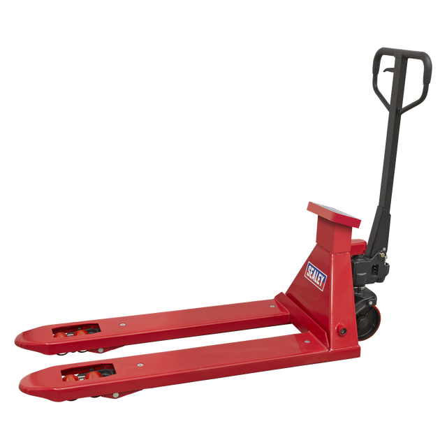 Sealey PT1150SC Pallet Truck with Scales 1150 x 555mm 2000kg Capacity