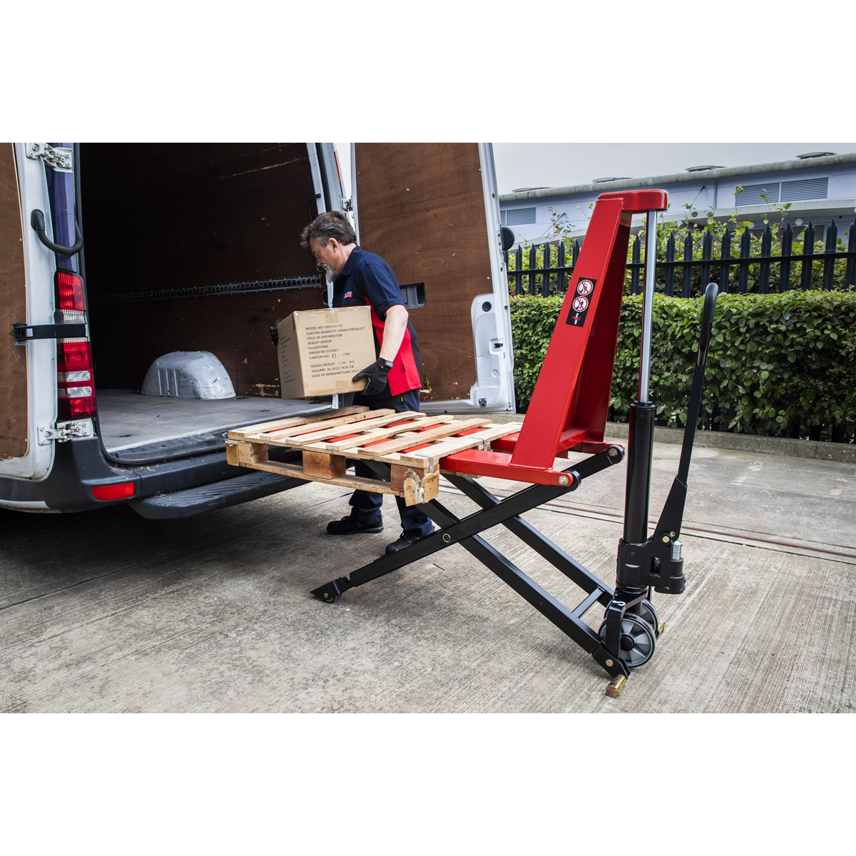 Sealey PT1170H High Lift Pallet Truck 1170 x 540mm 1000kg Capacity - additional view 8