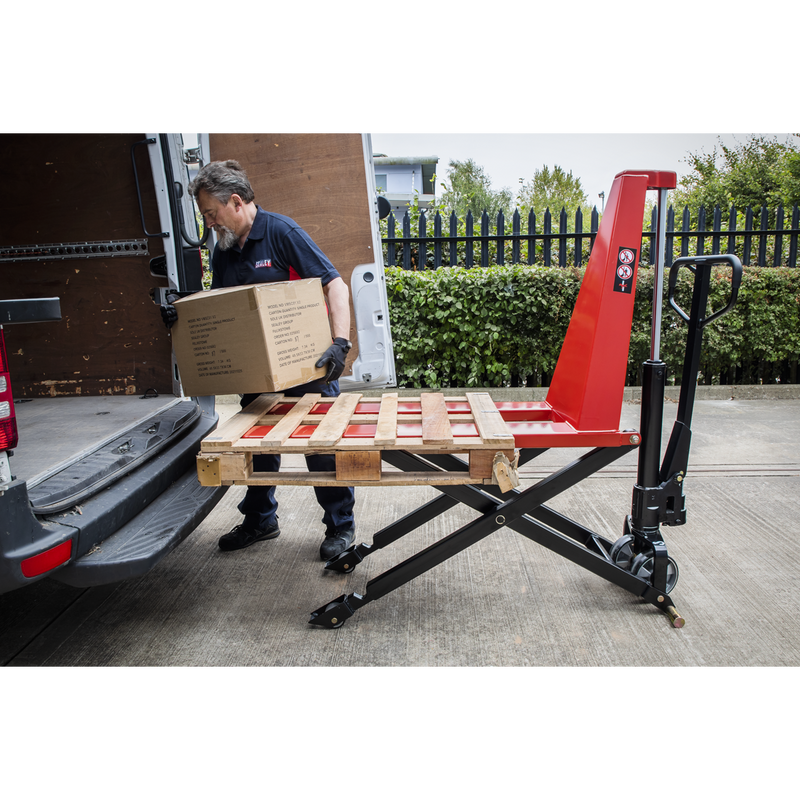 Sealey PT1170H High Lift Pallet Truck 1170 x 540mm 1000kg Capacity - additional view 2
