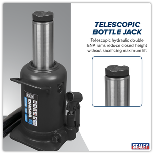 Sealey PTBJ12S Viking Telescopic Bottle Jack 12 Tonne - additional view 5