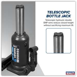 Sealey PTBJ5S Viking Telescopic Bottle Jack 5 Tonne - additional view 6