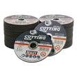 Sealey PTC/100C50 100 x 3mm Cutting Disc 16mm Bore - Pack of 50
