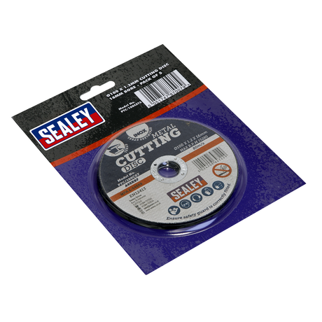 Sealey PTC/100CET5 100 x 1.2mm Cutting Disc 16mm Bore - Pack of 5 - additional view 2