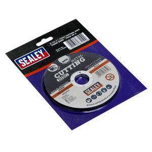 Sealey PTC/115CET5 115 x 1.2mm Cutting Disc 22mm Bore - Pack of 5 - additional view 3