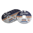 Sealey PTC/115CT5 115 x 1.6mm Cutting Disc 22mm Bore - Pack of 5