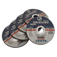 Sealey PTC/115G5 115 x 6mm Grinding Disc 22mm Bore - Pack of 5