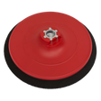 Sealey PTC/150VA/M14 148mm DA Backing Pad for Hook-and-Loop Discs M14 x 2mm