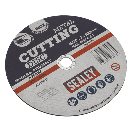 Sealey PTC/230CT 230 x 2mm Cutting Disc 22mm Bore