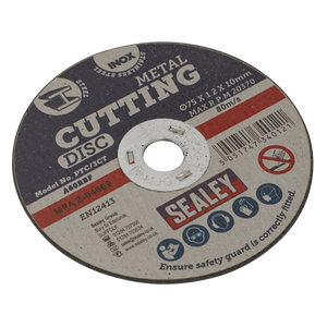 Sealey PTC/3CT100 75 x 1.2mm Cutting Disc 10mm Bore - Pack of 100 - additional view 7
