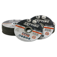 Sealey PTC115CET50 115 x 1.2mm Cutting Disc 22mm Bore - Pack of 50