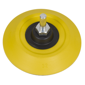 Sealey PTC75HLM 75mm Hook-and-Loop Backing Pad on 6mm Shaft