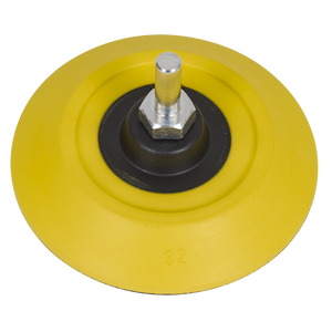Sealey PTC75HLM 75mm Hook-and-Loop Backing Pad on 6mm Shaft