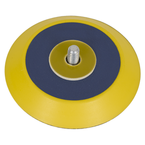 Sealey PTC75VAM14 75mm Hook & Loop Backing Pad 1/4"UNC Male