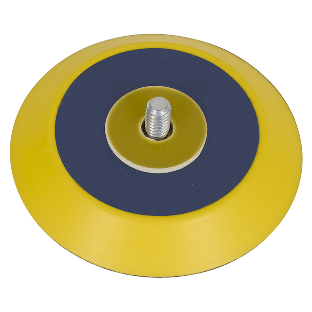 Sealey PTC75VAM14 75mm Hook & Loop Backing Pad 1/4"UNC Male