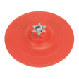 Sealey PTCBPV3 120mm Hook-and-Loop Backing Pad M14 x 2mm