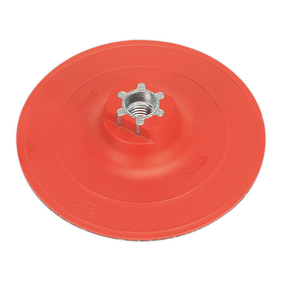 Sealey PTCBPV3 120mm Hook-and-Loop Backing Pad M14 x 2mm