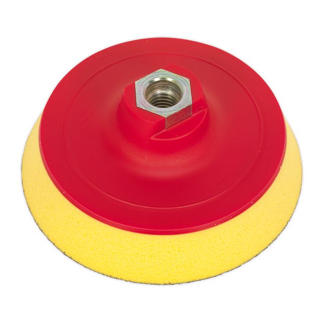 Sealey PTCBPV3S 120mm Hook-and-Loop Ultra-Soft Backing Pad M14 x 2mm