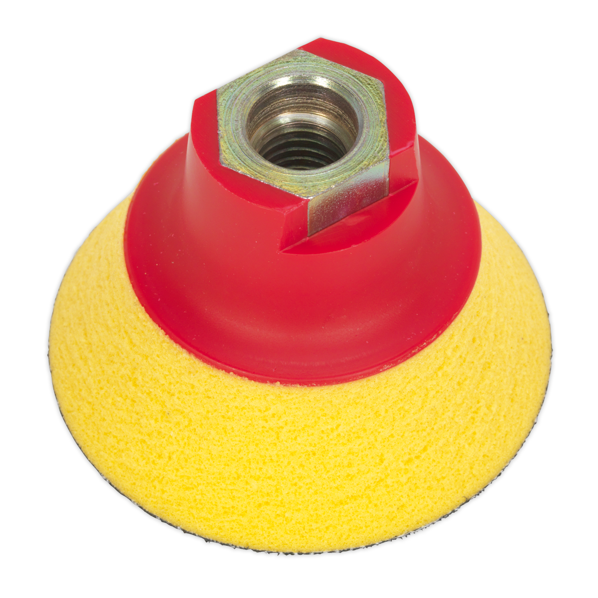 Sealey PTCBPV4S 75mm Hook-and-Loop Ultra-Soft Backing Pad M14 x 2mm