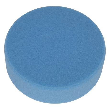 Sealey PTCCHV150B Hook-and-Loop Buffing & Polishing Foam Head 150 x 50mm - Blue/Medium