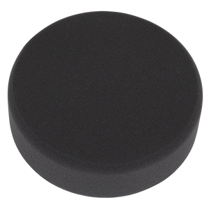 Sealey PTCCHV150P Hook-and-Loop Buffing & Polishing Foam Head 150 x 50mm - Black/Soft