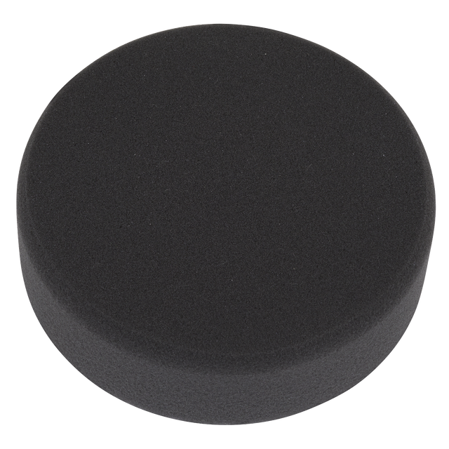 Sealey PTCCHV150P Hook-and-Loop Buffing & Polishing Foam Head 150 x 50mm - Black/Soft