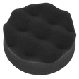 Sealey PTCCHV79P Hook-and-Loop Buffing & Polishing Foam Head 80 x 25mm - Black/Soft
