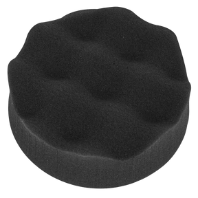 Sealey PTCCHV79P Hook-and-Loop Buffing & Polishing Foam Head 80 x 25mm - Black/Soft