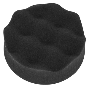 Sealey PTCCHV79P Hook-and-Loop Buffing & Polishing Foam Head 80 x 25mm - Black/Soft
