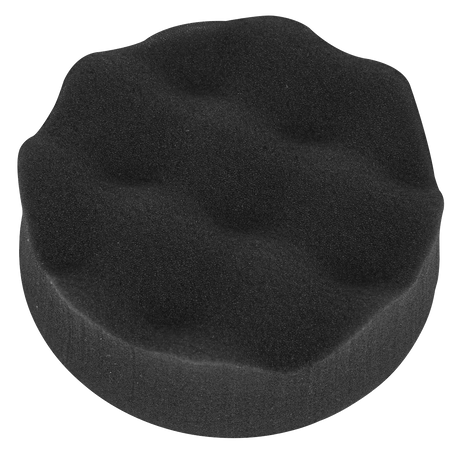 Sealey PTCCHV79P Hook-and-Loop Buffing & Polishing Foam Head 80 x 25mm - Black/Soft