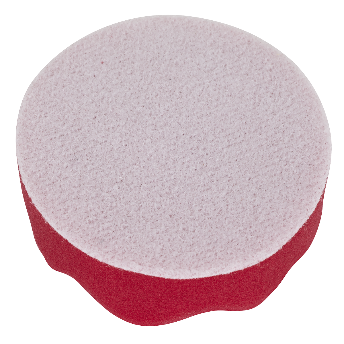 Sealey PTCCHW80R Hook-and-Loop Buffing & Polishing Foam Head 80 x 25mm - Red/Ultra-Soft - additional view 2