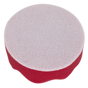 Sealey PTCCHW80R Hook-and-Loop Buffing & Polishing Foam Head 80 x 25mm - Red/Ultra-Soft - additional view 2