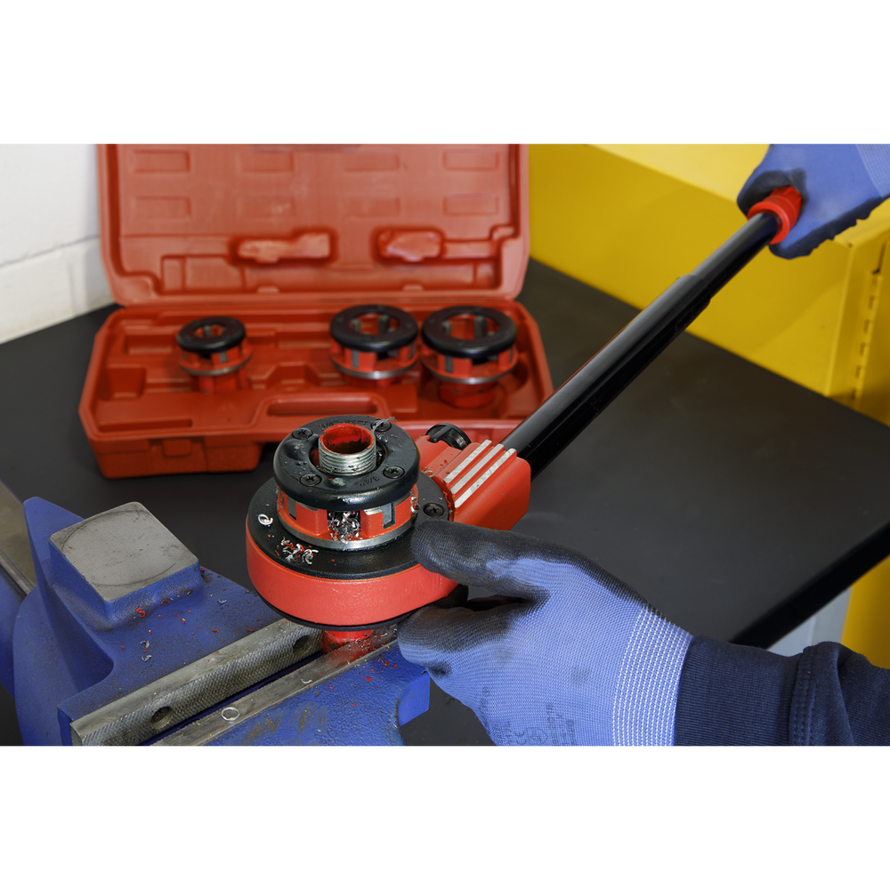 Sealey PTK991 Pipe Threading Kit 1/2" - 1-1/4"BSPT - additional view 3