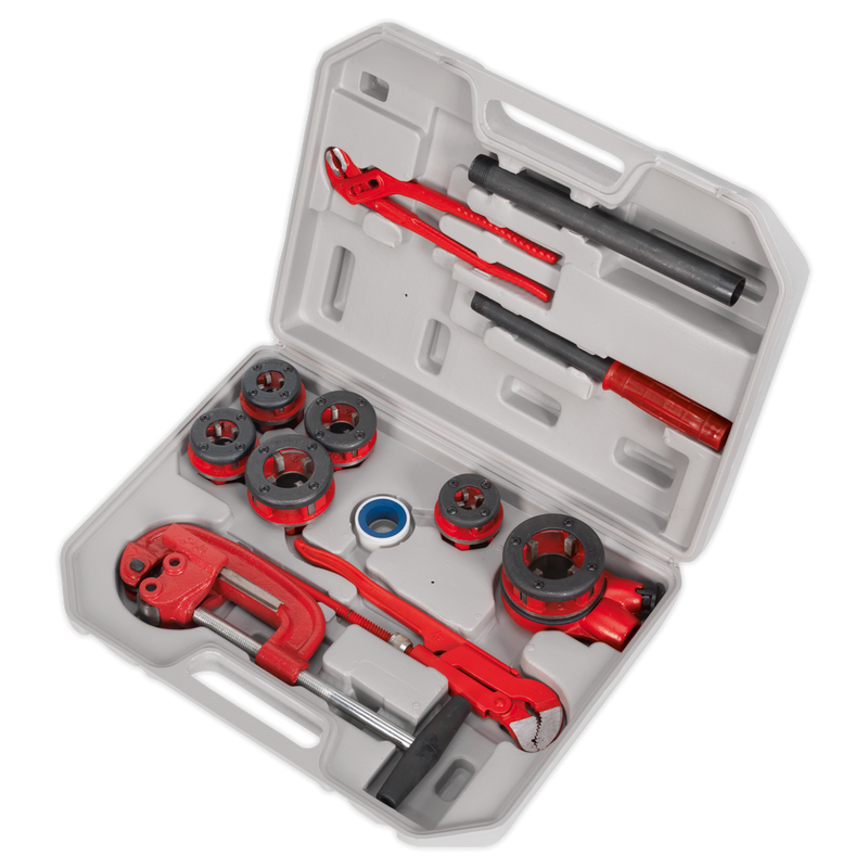 Sealey PTK993 Pipe Threading Kit 1/4" - 1-1/4"BSPT - additional view 3