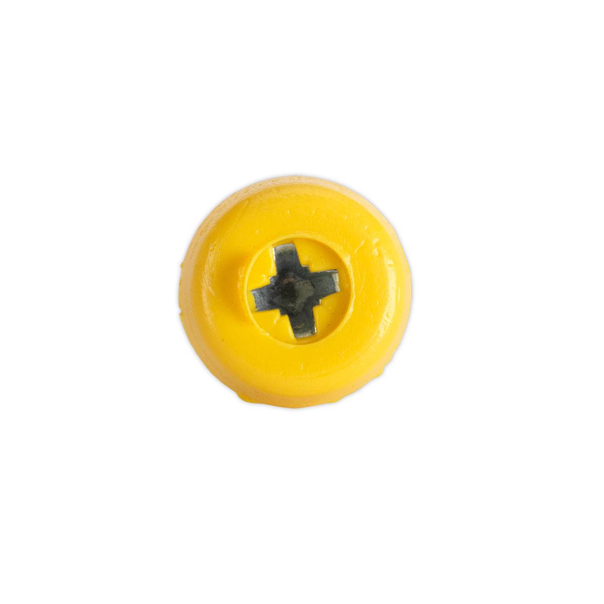 Sealey PTNP6 Numberplate Screw with Plastic Enclosed Head 4.8 x 24mm, Yellow - Pack of 50 - additional view 2