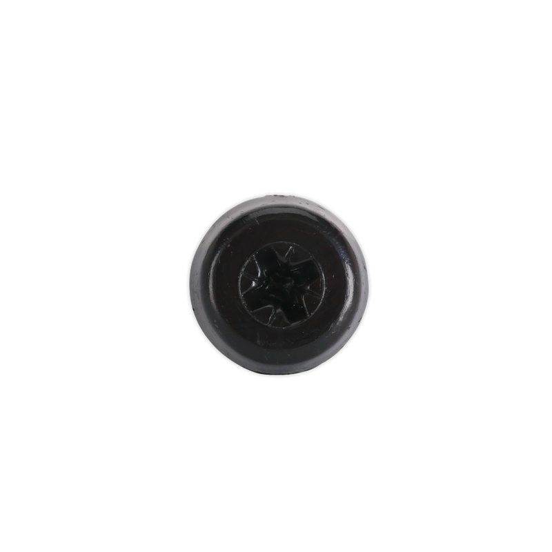 Sealey PTNP7 Numberplate Screw with Plastic Enclosed Head 4.8 x 24mm, Black - Pack of 50 - additional view 3