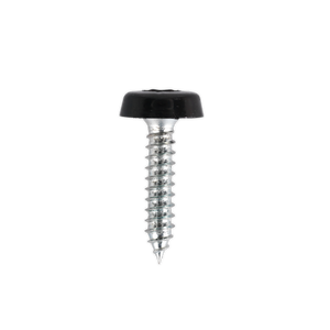 Sealey PTNP7 Numberplate Screw with Plastic Enclosed Head 4.8 x 24mm, Black - Pack of 50 - additional view 2