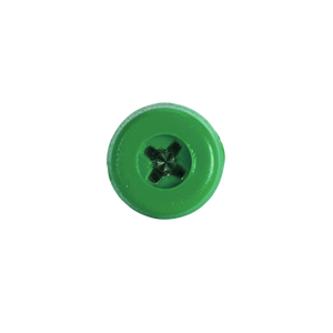 Sealey PTNPG Numberplate Screws 4.8 x 18mm, Green - Pack of 50 - additional view 3