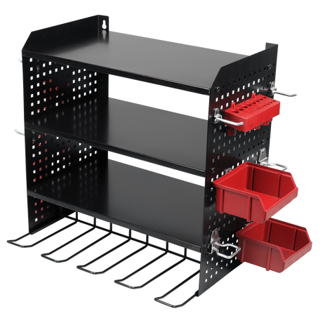 Sealey PTSR4 Power Tool Storage Rack with Shelves - additional view 2