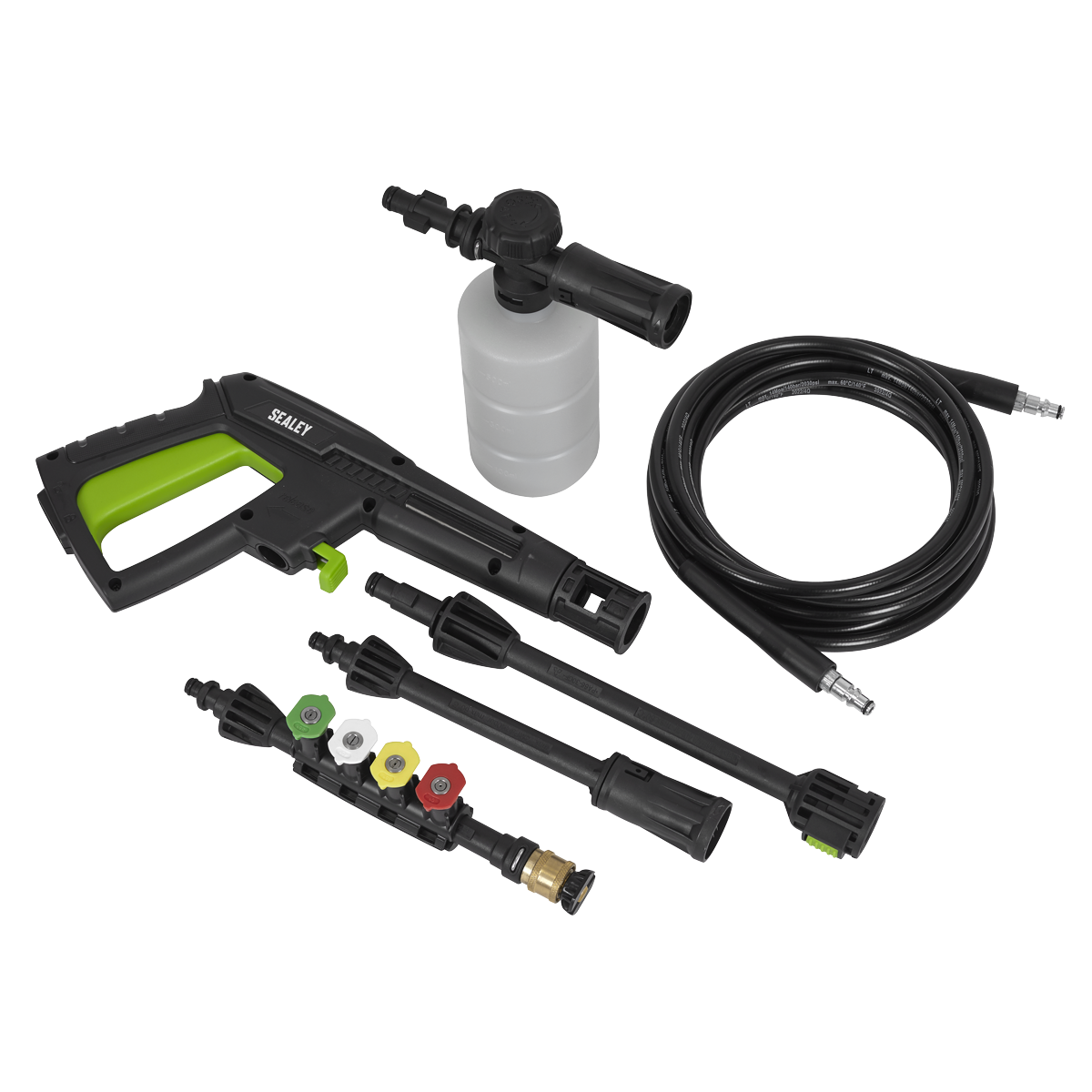 Sealey PW1610 Pressure Washer with TSS & Rotablast® Nozzle 100bar 1200W/230V - additional view 17