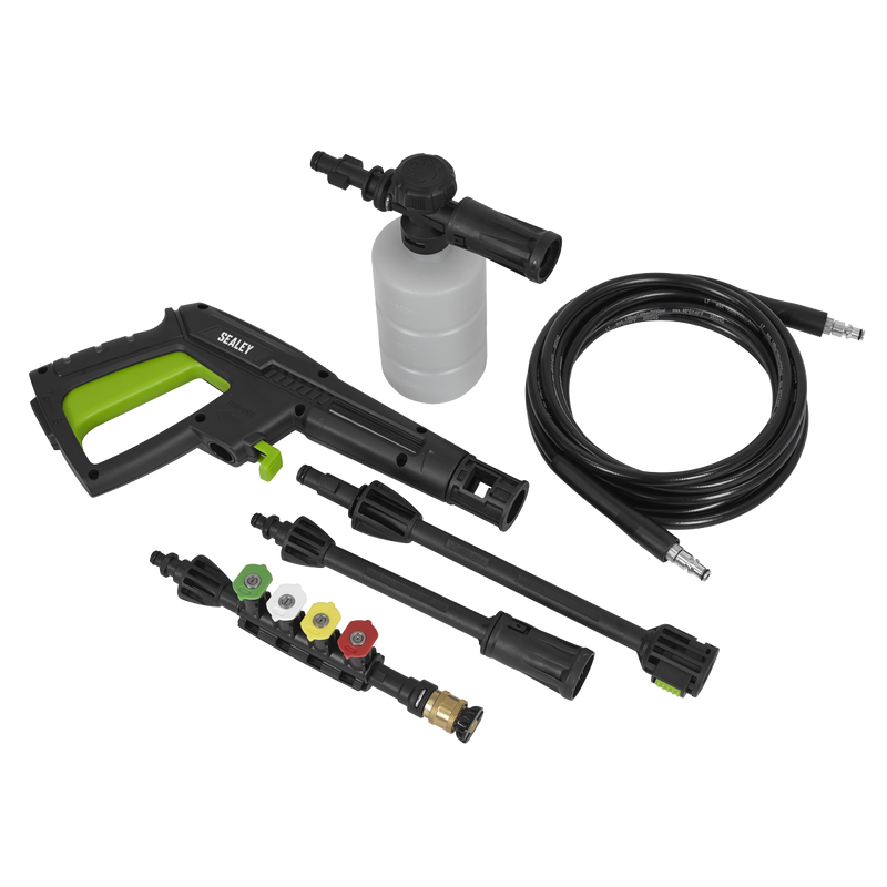 Sealey PW1610 Pressure Washer with TSS & Rotablast® Nozzle 100bar 1200W/230V - additional view 17
