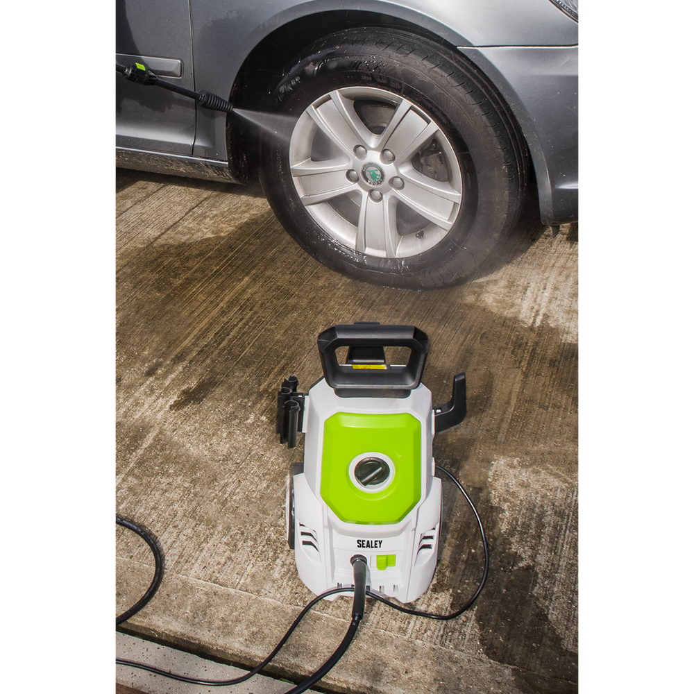 Sealey PW1610 Pressure Washer with TSS & Rotablast® Nozzle 100bar 1200W/230V - additional view 14