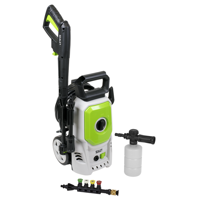 Sealey PW1610 Pressure Washer with TSS & Rotablast® Nozzle 100bar 1200W/230V