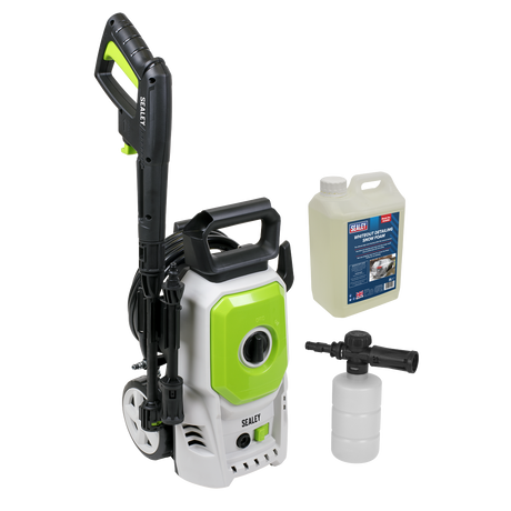 Sealey PW1610COMBO Pressure Washer with Snow Foam 100bar 390L/hr