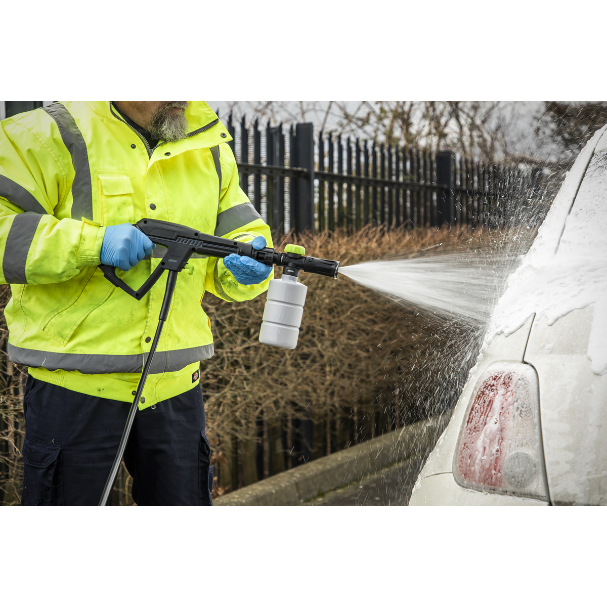 Sealey PW1860 Pressure Washer with TSS & Rotablast® Nozzle 130bar 1600W/230V - additional view 15
