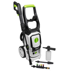 Sealey PW1860 Pressure Washer with TSS & Rotablast® Nozzle 130bar 1600W/230V