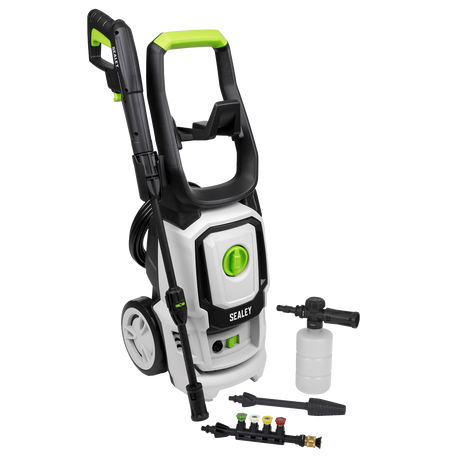 Sealey PW1860 Pressure Washer with TSS & Rotablast® Nozzle 130bar 1600W/230V