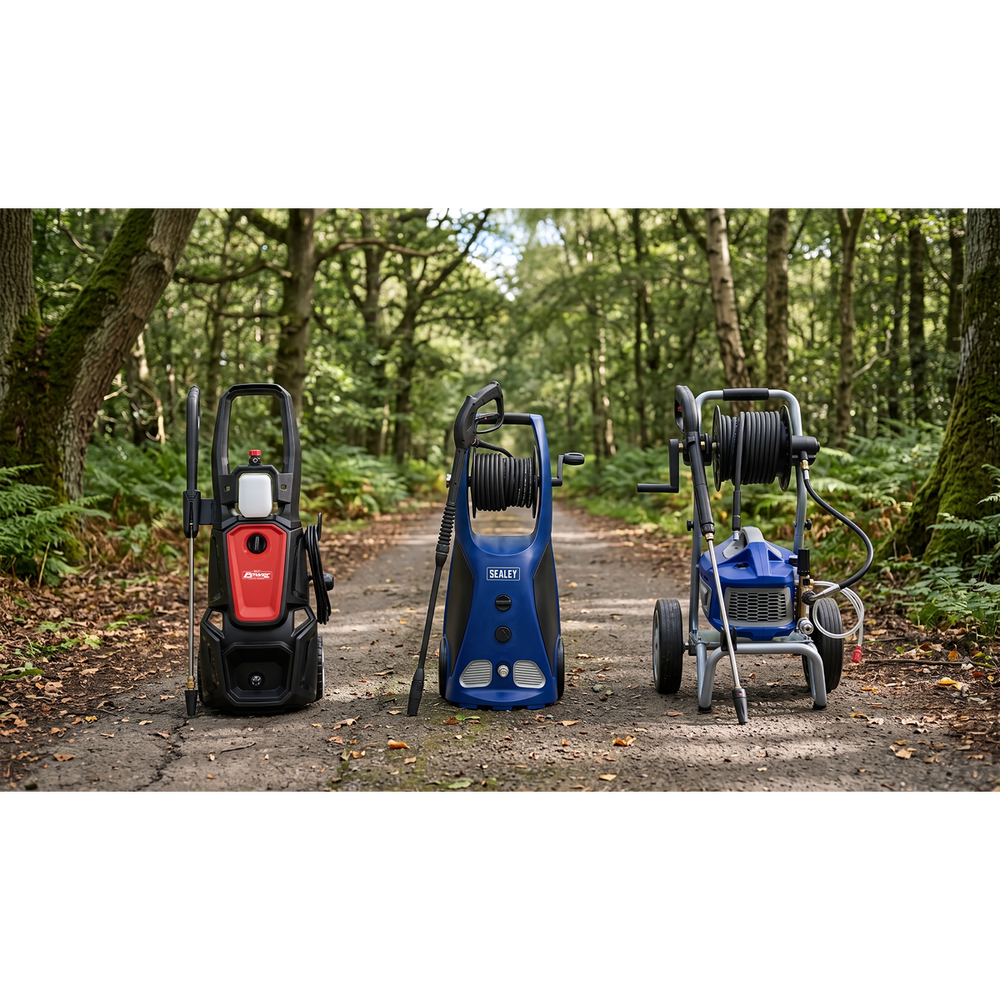 Sealey PW2500 Pressure Washer with TSS & Rotablast® Nozzle 180bar 2500W/230V - additional view 16