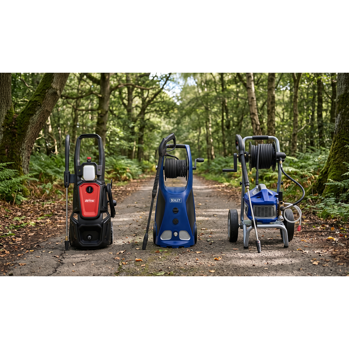 Sealey PW2500 Pressure Washer with TSS & Rotablast® Nozzle 180bar 2500W/230V - additional view 16